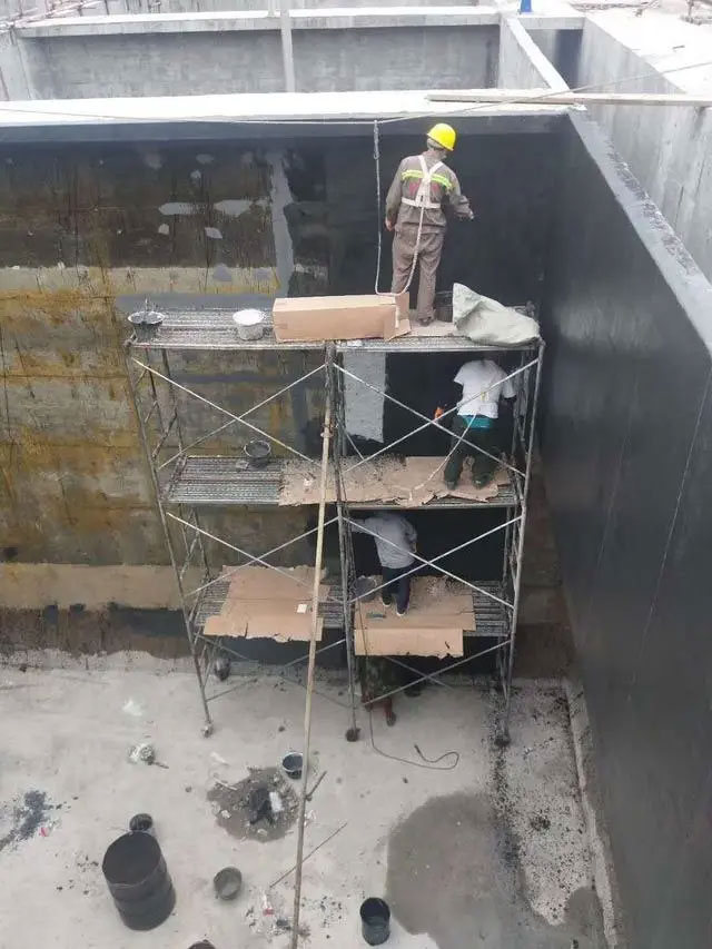 聚氯乙烯含氟螢丹混泥土防腐施工工藝